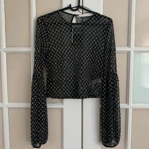 NWT ZARA TRF LIMITED EDITION BLOUSE